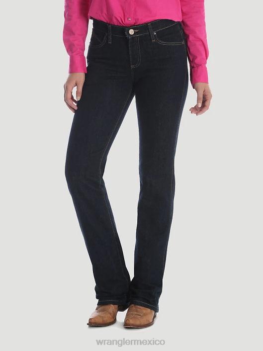 ropa mx Wrangler mujer jean de equitación definitivo q-baby dinastía oscura (wrq20dd) 62D6755
