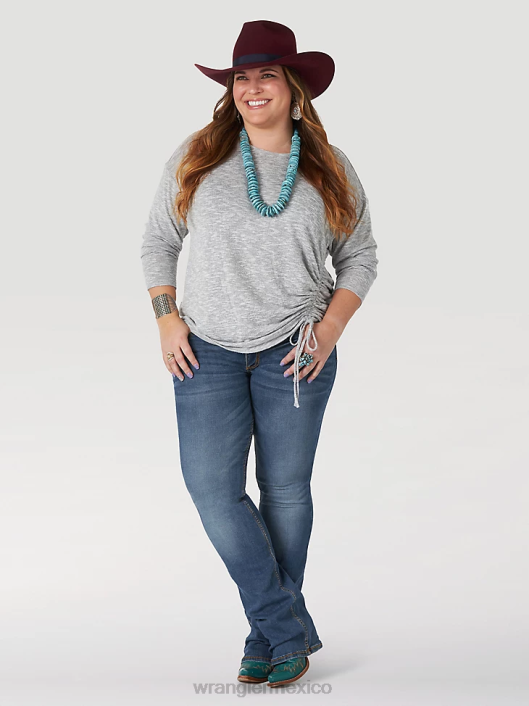 ropa mx Wrangler mujer jean retro mae (más) lavado de km (09pwzkm) 62D6802