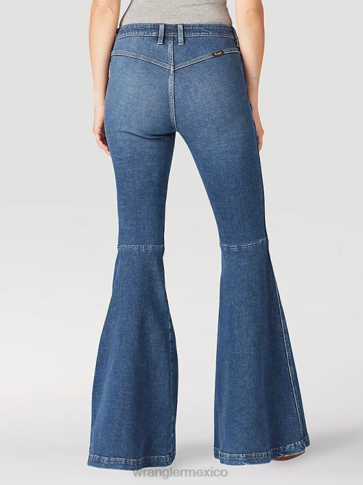 ropa mx Wrangler mujer jean retro mae (más) ms lavado (09pwzms) 62D6801
