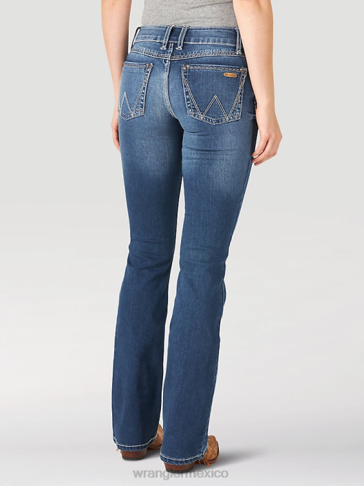 ropa mx Wrangler mujer jean retro mae lavado jd (09mwzjd) 62D6742