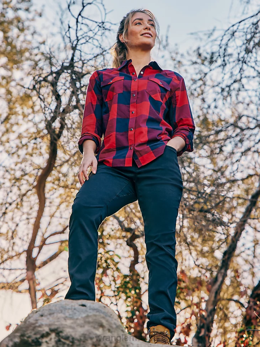 ropa mx Wrangler mujer pantalón utilitario atg by slim negro (la110bk) 62D6819