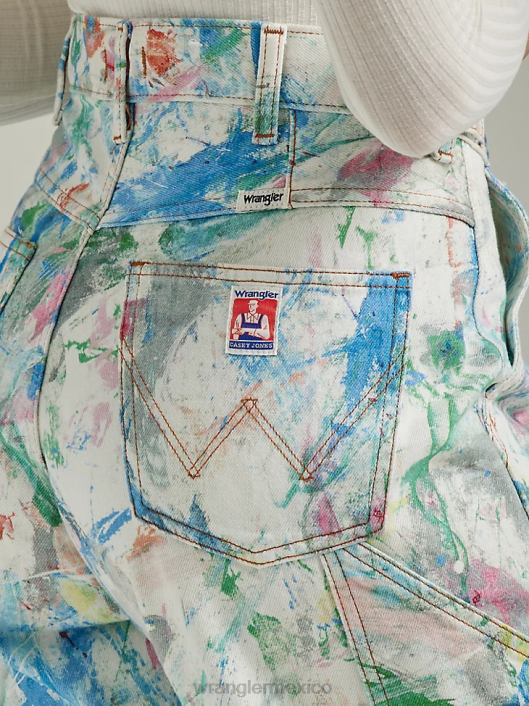 ropa mx Wrangler mujer reelaborado corto piedra clara (wbrwsls) 62D6822