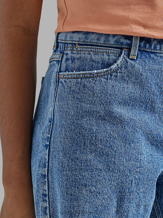 ropa mx Wrangler mujer shorts de talle alto hasta la mitad del muslo topacio (112333477) 62D6827