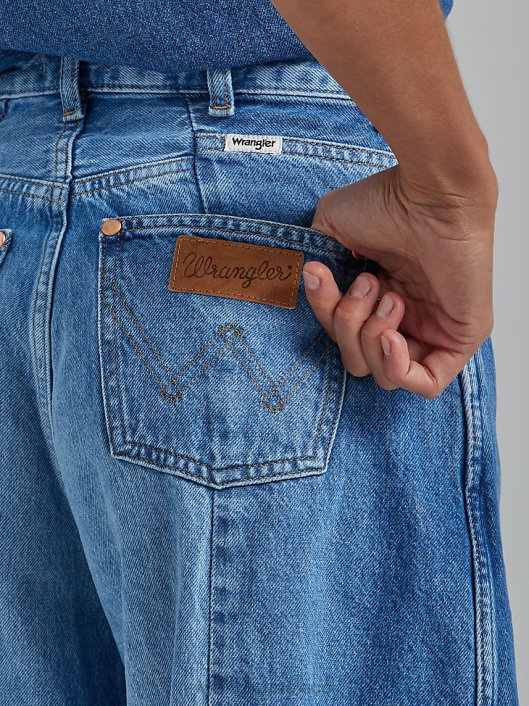 ropa mx Wrangler mujer vaqueros con corte bota lavar (09mwzdo) 62D6779