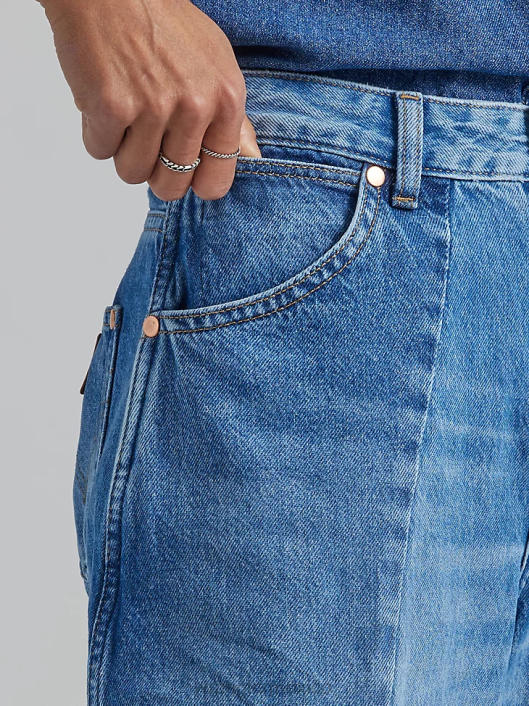 ropa mx Wrangler mujer vaqueros con corte bota lavar (09mwzdo) 62D6779