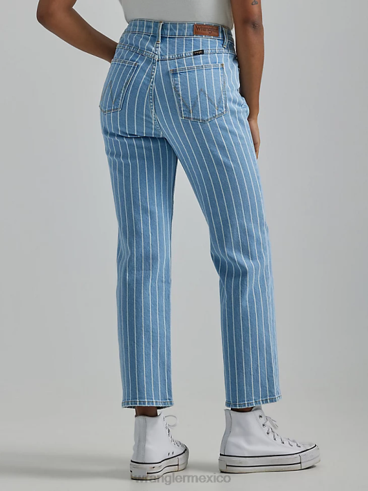 ropa mx Wrangler mujer vaqueros con corte bota lavar (09mwzdo) 62D6779