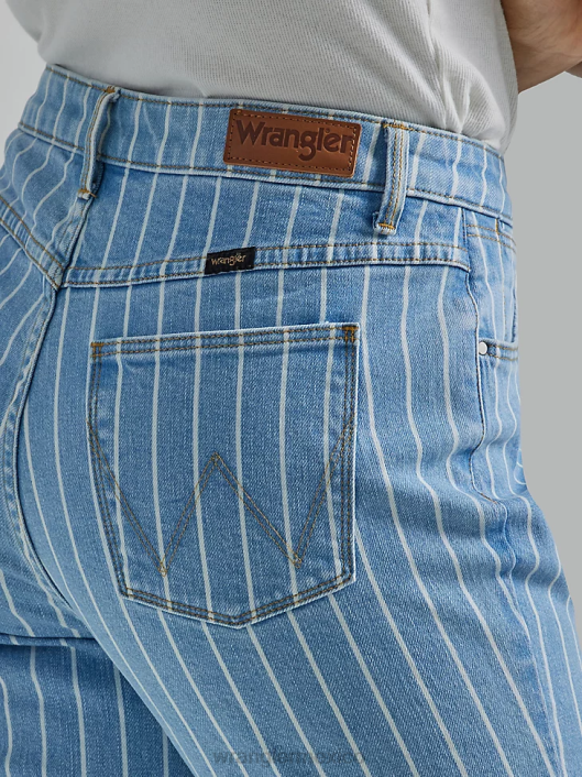 ropa mx Wrangler mujer vaqueros con corte bota lavar (09mwzdo) 62D6779