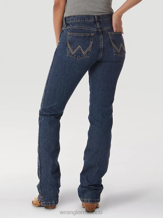 ropa mx Wrangler mujer vaqueros con corte bota lavar (09mwzdo) 62D6779