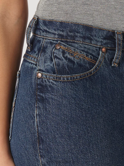 ropa mx Wrangler mujer vaqueros con corte bota lavar (09mwzdo) 62D6779