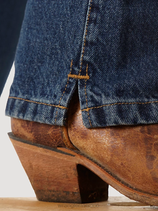 ropa mx Wrangler mujer vaqueros con corte bota lavar (09mwzdo) 62D6779