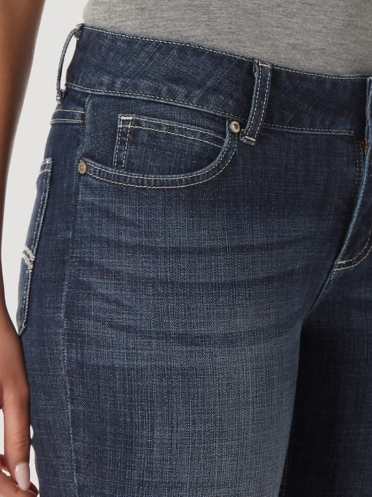 ropa mx Wrangler mujer vaqueros con corte bota lavar (09mwzdo) 62D6779