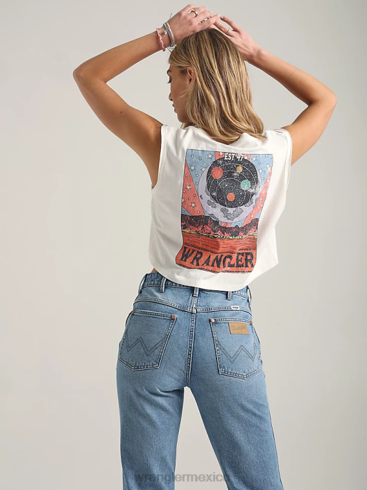 ropa mx Wrangler mujer vaqueros desgastados 603 del salvaje oeste perdió el control (112334567) 62D6778