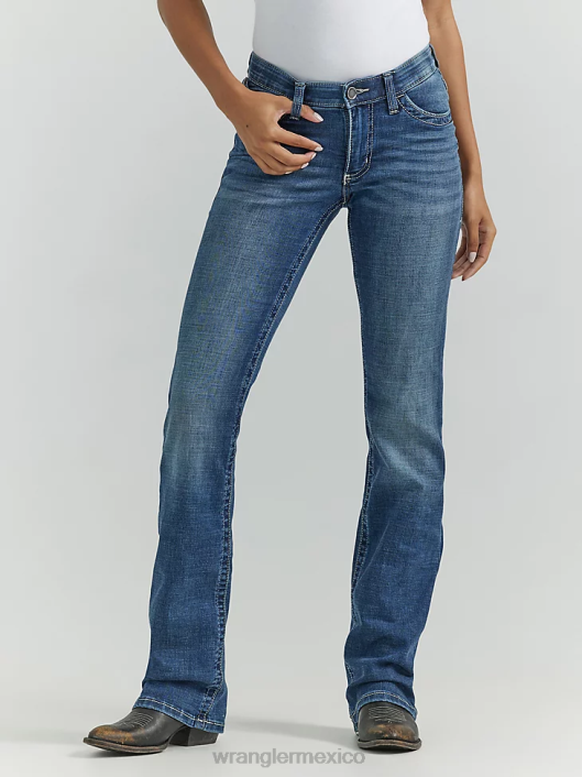 ropa mx Wrangler mujer willow jean de equitación definitivo davis (wrw60ds) 62D6785