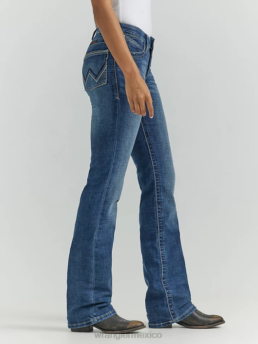 ropa mx Wrangler mujer willow jean de equitación definitivo davis (wrw60ds) 62D6785