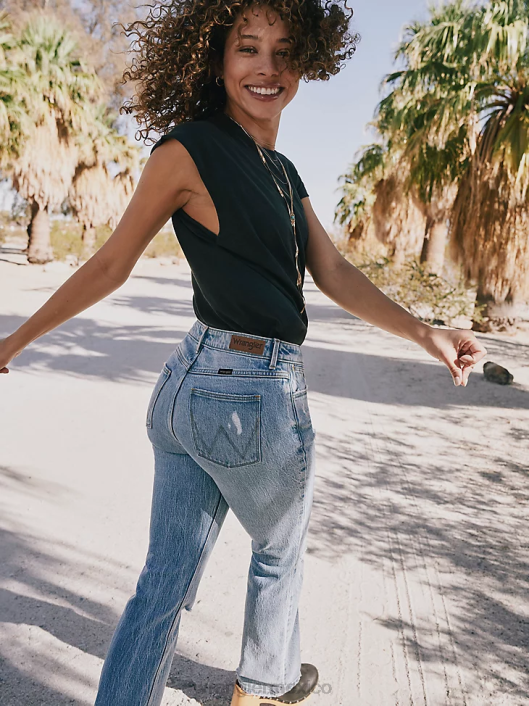 ropa mx Wrangler mujer worldwide 661 jeans de pernera ancha y talle alto amado (112334587) 62D6771