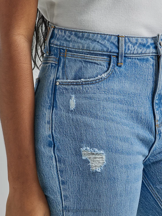 ropa mx Wrangler mujer worldwide 661 jeans de pernera ancha y talle alto amado (112334587) 62D6771