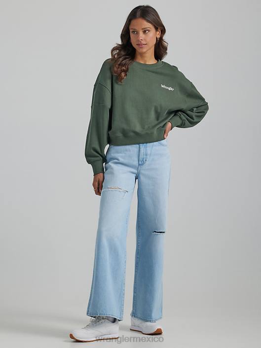 ropa mx Wrangler mujer worldwide 661 jeans de pernera ancha y talle alto más amado (112334597) 62D6772